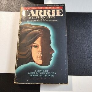 CARRIE - By Stephen King‎ 1975 -1st/1st Signet Paperback